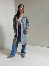Load image into Gallery viewer, Long Kantha Quilt Jacket - No. 084