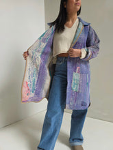 Load image into Gallery viewer, Long Kantha Quilt Jacket - No. 085