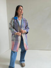 Load image into Gallery viewer, Long Kantha Quilt Jacket - No. 085