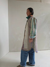 Load image into Gallery viewer, Long Kantha Quilt Jacket - No. 086