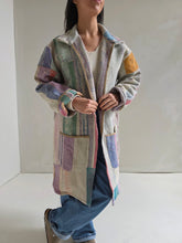 Load image into Gallery viewer, Long Kantha Quilt Jacket - No. 088