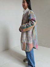 Load image into Gallery viewer, Long Kantha Quilt Jacket - No. 088