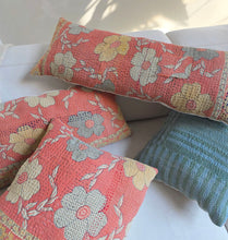 Load image into Gallery viewer, Kantha Pillow No. 002 - Flora