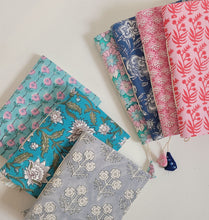 Load image into Gallery viewer, Block Printed Cotton Bound Notebook