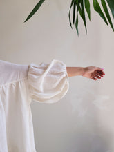 Load image into Gallery viewer, Lucy Organic Cotton Dress - Soft-White