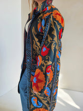 Load image into Gallery viewer, Long Embroidered Jacket - No. 019