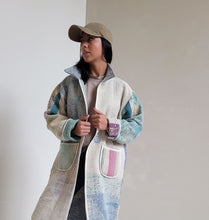 Load image into Gallery viewer, Long Kantha Jacket - No. 032
