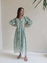 Load image into Gallery viewer, Indra Block Printed Dress