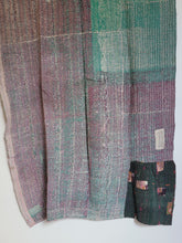 Load image into Gallery viewer, Kantha Quilt No. 071