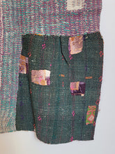 Load image into Gallery viewer, Kantha Quilt No. 071