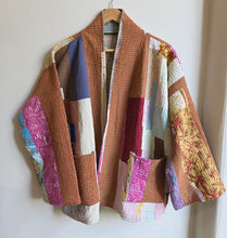 Load image into Gallery viewer, Kantha Quilt Jacket - No. 064