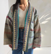 Load image into Gallery viewer, Kantha Quilt Jacket - No. 068