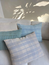 Load image into Gallery viewer, Kantha Pillow No. 004 - Cyan