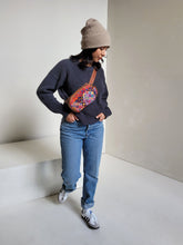 Load image into Gallery viewer, Organic Cotton Knit Sweater - Navy