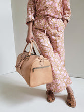 Load image into Gallery viewer, Floral Shore Pant - Clay + Neon Pink