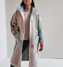 Load image into Gallery viewer, Long Kantha Jacket - No. 032