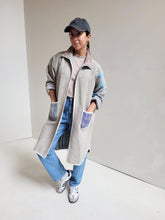 Load image into Gallery viewer, Long Kantha Jacket - No. 040