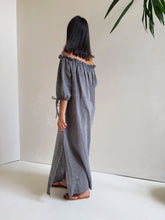 Load image into Gallery viewer, Selene Off-Shoulder Dress - Grey