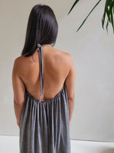 Load image into Gallery viewer, Organic Cotton Maxi Halter Dress