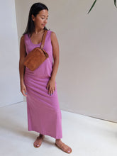 Load image into Gallery viewer, Organic Cotton Softspun Tank Midi Dress - Rose