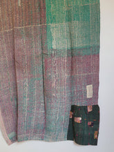 Load image into Gallery viewer, Kantha Quilt No. 071