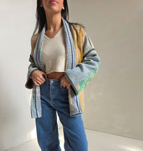 Load image into Gallery viewer, Kantha Quilt Jacket - No. 071