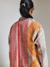 Load image into Gallery viewer, Long Kantha Jacket - No. 035