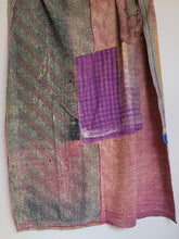 Load image into Gallery viewer, Kantha Quilt No. 069