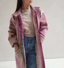Load image into Gallery viewer, Long Kantha Jacket - No. 033