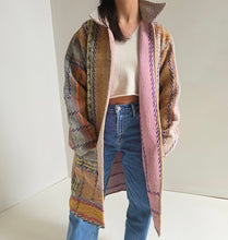 Load image into Gallery viewer, Long Kantha Quilt Jacket - No. 082