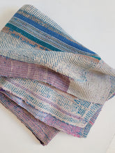 Load image into Gallery viewer, Kantha Quilt No. 067