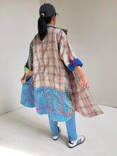 Load image into Gallery viewer, Long Kantha Jacket - No. 043