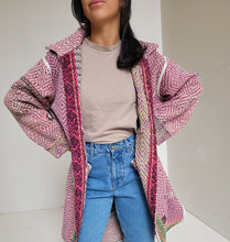 Load image into Gallery viewer, Long Kantha Jacket - No. 033