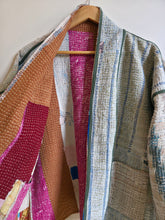 Load image into Gallery viewer, Kantha Quilt Jacket - No. 064