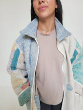 Load image into Gallery viewer, Long Kantha Jacket - No. 032