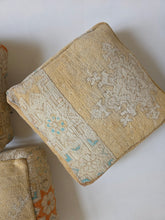 Load image into Gallery viewer, Vintage Wool Floor Cushion | Yellows