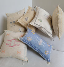 Load image into Gallery viewer, Sabra Cactus Pillows - Blue