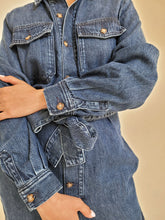 Load image into Gallery viewer, Troy Denim Jumpsuit