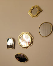 Load image into Gallery viewer, Mini Brass Mirror