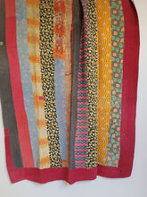 Load image into Gallery viewer, Kantha Quilt No. 074