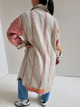 Load image into Gallery viewer, Long Kantha Jacket - No. 035