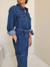 Load image into Gallery viewer, Troy Denim Jumpsuit