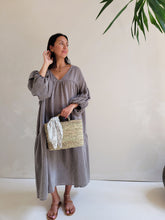 Load image into Gallery viewer, Lucy Organic Cotton Dress - Grey