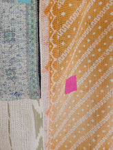Load image into Gallery viewer, Kantha Quilt No. 082