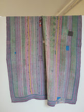 Load image into Gallery viewer, Kantha Quilt No. 087