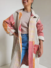 Load image into Gallery viewer, Long Kantha Jacket - No. 035