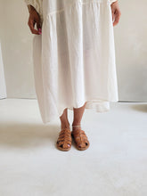 Load image into Gallery viewer, Lucy Organic Cotton Dress - Soft-White
