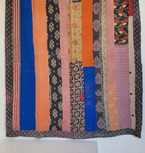 Load image into Gallery viewer, Kantha Quilt No. 073