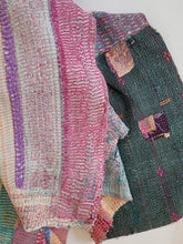 Load image into Gallery viewer, Kantha Quilt No. 071