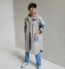 Load image into Gallery viewer, Long Kantha Jacket - No. 040